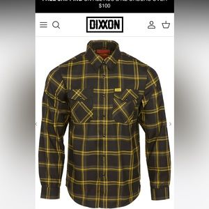 Rare - VOLTAGE FLANNEL- dixxon - like new. Worn once